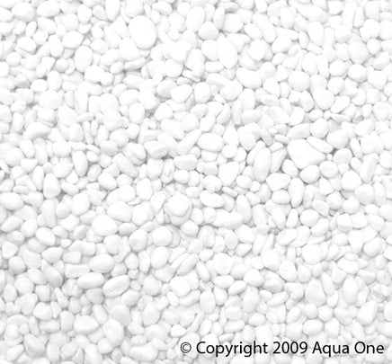 Aquarium Gravel - White 1kg - Www.goldfishpagoda.co.nz