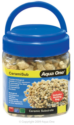 Aqua One Ceramic Substrate 375gm - Www.goldfishpagoda.co.nz
