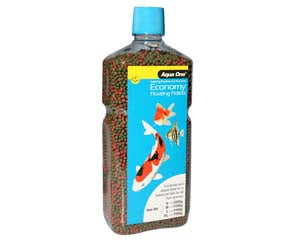 Goldfish Pellets Medium - 1100gm Bottle - Www.goldfishpagoda.co.nz