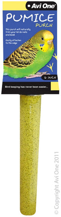 Avi One Pumice Perch 6" Light Yellow - Www.goldfishpagoda.co.nz