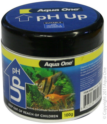 PH Up QuickDrop 100g - Aqua One - Www.goldfishpagoda.co.nz