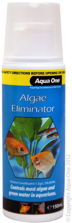 Aqua One Algae Eliminator 150ml - Www.goldfishpagoda.co.nz