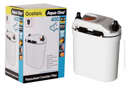 Aquarium Canister Filter - 400L/Hour - Www.goldfishpagoda.co.nz