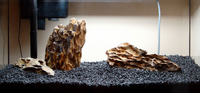 Aquarium Decorative Gravel Black 1kg