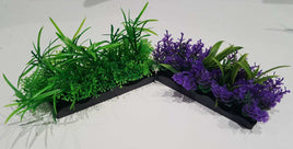 Artificial Aquarium Plant - Purple Willow or Green Grass Texture