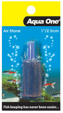 Aqua One Cylinder Air Stone (Carded) - 2.5 cm / 1 inch