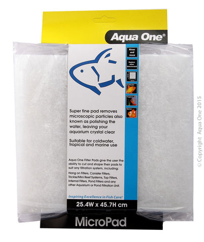 Aqua One Micro Pad - Self Cut Filter Pad