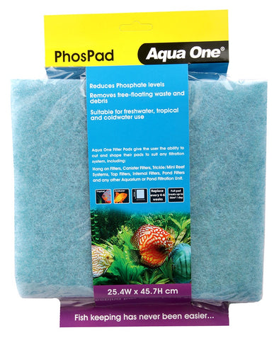 Aqua One Phos Pad Self Cut Filter Pad