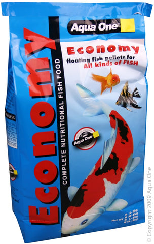 Aqua One Economy Pellet 1mm 5kg Bag