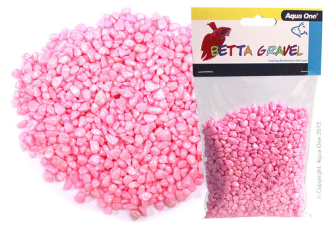 Aqua One Betta Gravel Pink 350gm