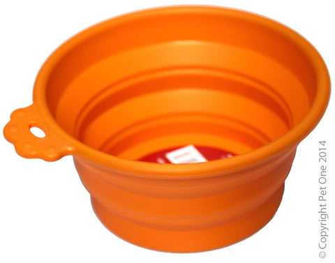 Pet One Silicone Travel Bowl
