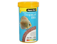 AQUA ONE TROPICAL BITS 180GM - SLOW SINKING !! - Www.goldfishpagoda.co.nz