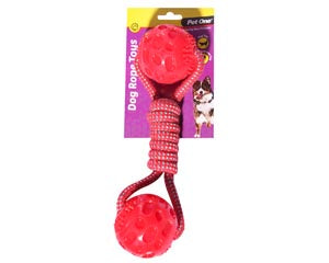 Dog Toy – Rope With Dumbell