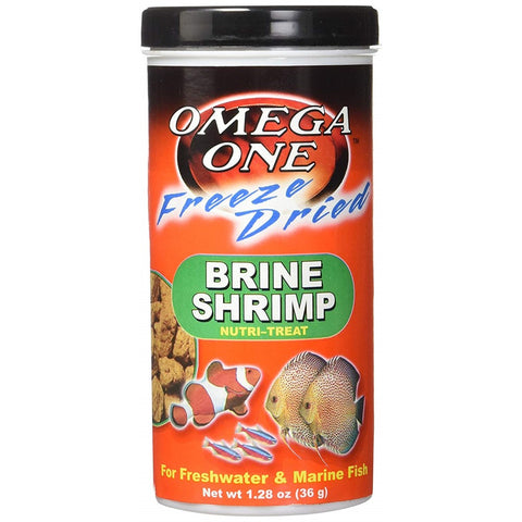 Omega One Freeze Dried Brine Shrimp 36g