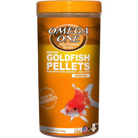 Omega One Medium  Goldfish Sinking Pellets 226g