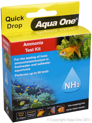 Aqua One Ammonia Test Kit NH3