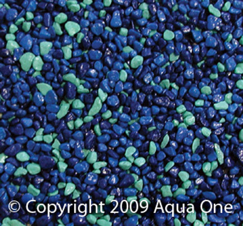 Aqua One Gravel - Aqua & Blue 1kg