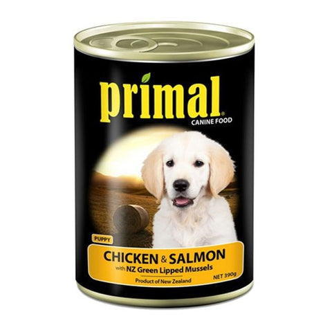 Primal Puppy Chicken, Salmon & Vegetables 390g Puppy