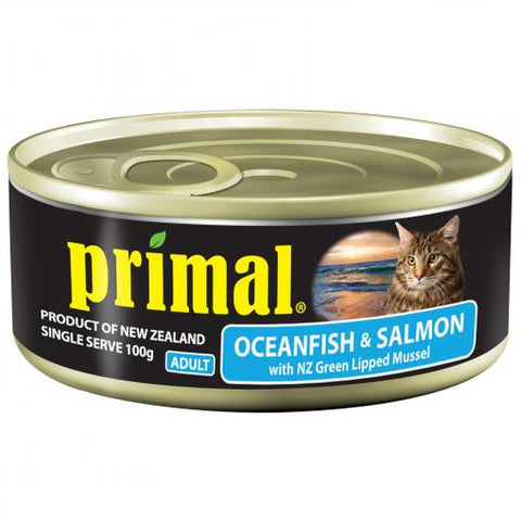 Primal Fish & Salmon Wet Cat Food 100g