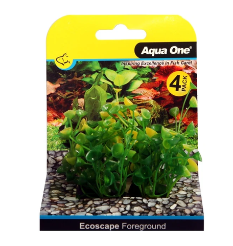 Aqua One Ecoscape Foreground Ogris Auribus Green Yellow 4 Pack