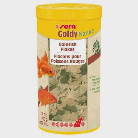 Sera Goldy  Nature Goldfish Flakes 210gm