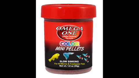 Omega One Colour Mini Pellets 50gm