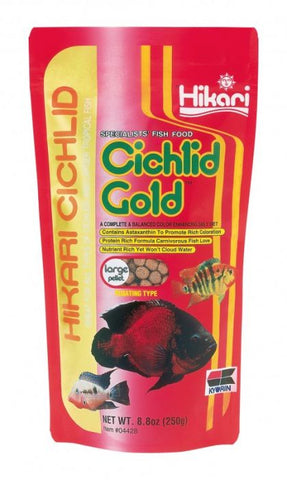 Hikari Cichlid Gold Large Pellets 250gm